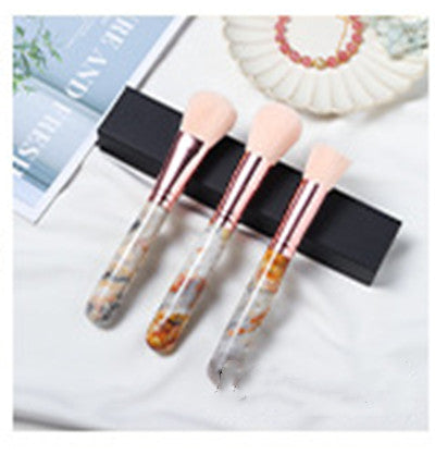 Multifunctional Brush With Natural Crystal Handle