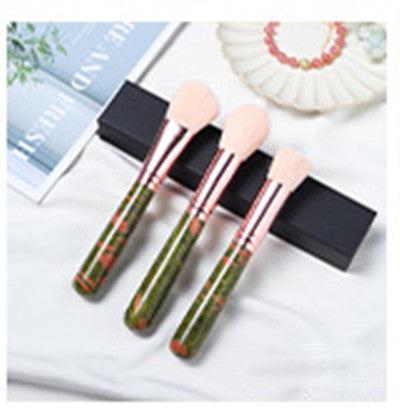 Multifunctional Brush With Natural Crystal Handle